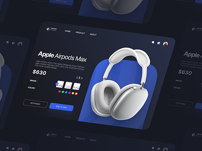 Product Page - Web Design