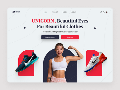 Sportswear Store Website