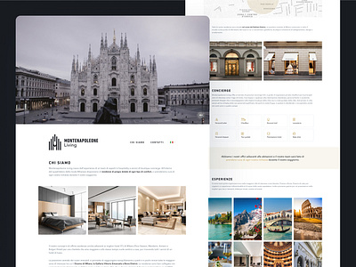 Montenapoleone Living - Website