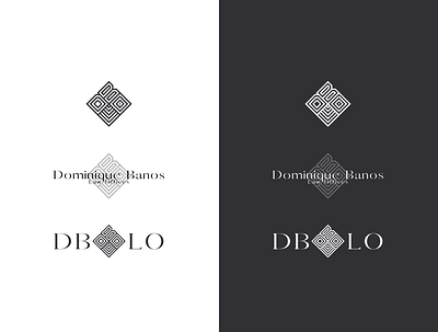 Logo Design-Dominique Banos Law Offices branding design graphic design logo vector