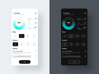 Smart Home - Light & Dark mode 🌗