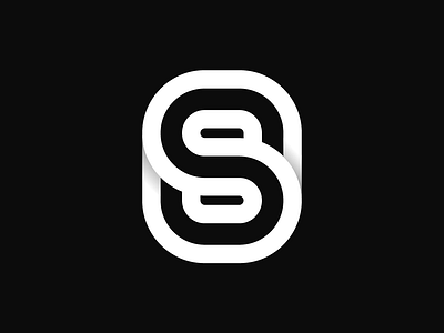 S Emblem branding brutalist clean design emblem emblem logo icon logo minimal monogram logo s typography vector