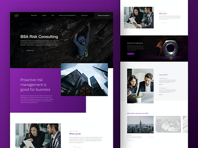 Risk Insurance Microsite