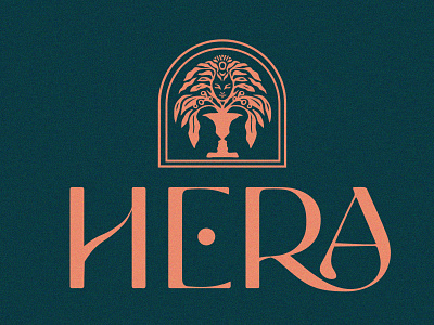 Hera, Logo for CBD Wellness products branding design graphic design icon illustration logo typography vector