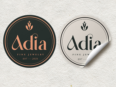 Stickers for Adia Fine Jewelry Boutique