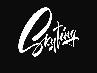 Skyting – FilmCo branding calligraphy film lettering logo photologo shoot surfing