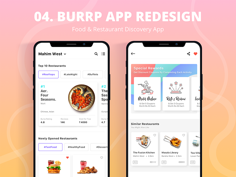 Burrp App - Find Restaurants & Food Near You by Nooh Sayed Kadri on ...