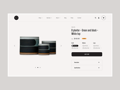 Pawena Studio - Product Page Concept