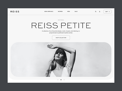 Reiss  - Homepage Concept