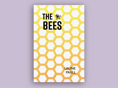 The Bees Bookcover bookcover design graphic design