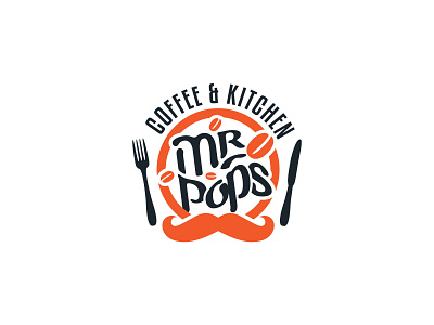 Mr.Pops Logo branding logodesign