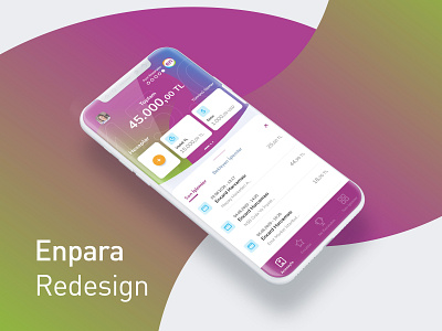 Enpara Mobile App | Redesign app design information architecture mobile app design ui ux design uidesign ux design