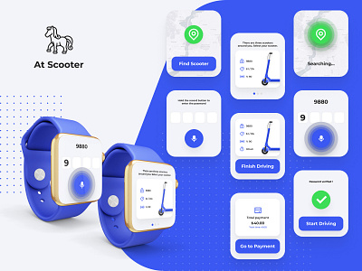 Smart Watch App for Scooter Services