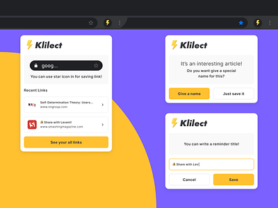 Klilect Extension