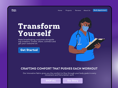 Medical Doctor landing page