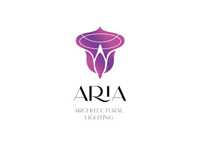 Aria brand design design graphic design lighting design