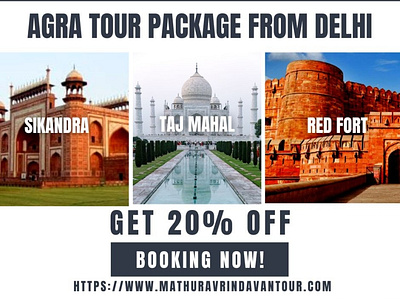 Agra One Day Tour Package by Car- Taj Mahal Tour