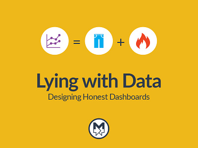 Lying With Data Presentation Cover