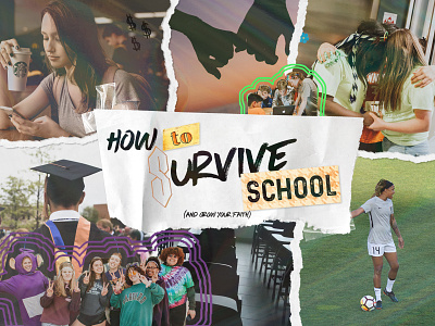 How to Survive School - Sermon Series church message school sermon series student ministry topical youth group