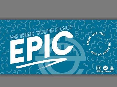 We Think You're EPIC Candy Bar