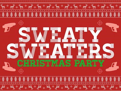 Sweaty Sweaters JR High Christmas Party christmas party event junior high laser tag student ministry ugly sweater