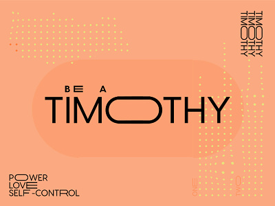 Timothy - Word of the Year 2020 bible paul timothy word of the year woty