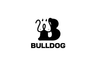 bulldog branding design graphic design icon illustration logo minimal vector