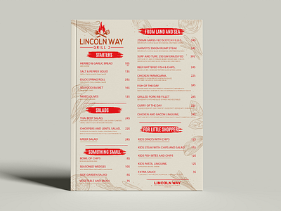 resturant menu design branding design graphic design illustration minimal vector