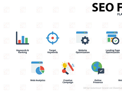 SEO Icon-Set icon set icons seo seo icons