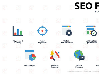 SEO Icon-Set