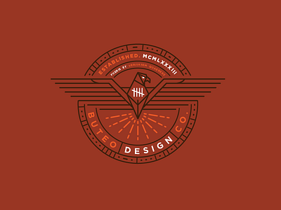 red tail hawk vector