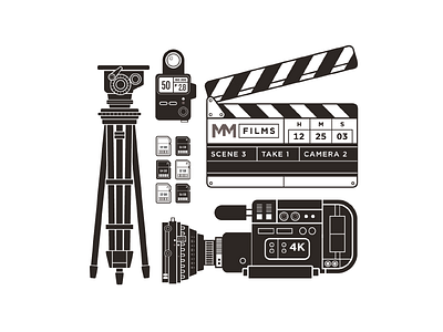 Mural Panel No. 3 branding camera design film home house icon iconography icons illustration lending loan memory card money mortgage movement tripod typography vector video
