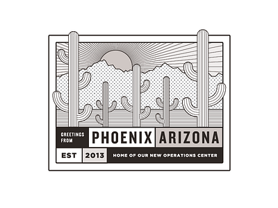 Mural Panel No. 13 arizona branding cactus desert design home icon iconography icons illustration lending loan money mortgage mountains movement mortgage phoenix sunrise typography vector