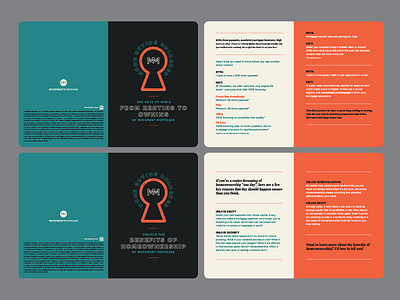 Hombuying Unlocked Bifold bifold branding brochure design homebuying homeownership iconography keyhole lending loan lock mortgage movement owning print print design renting typography unlock unlocked