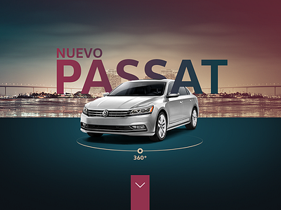 PASSAT VOLKSWAGEN argentina creative digital dirección de arte head team interactive landing ux website