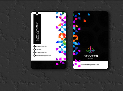 Business card branding design graphic design vector