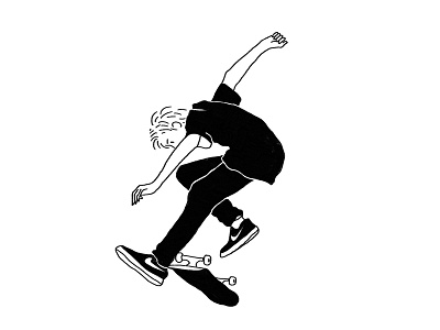 Enjoy Skateboarding #1 illustration outdoor skate sport young