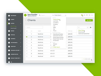 Client Dashboard