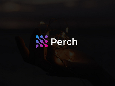 Perch logo | light logo light logo logo logo design perch perch logo