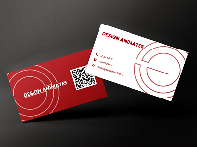 Business card graphic design illustration luxlery bussines card typography