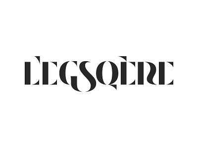 L'EGSQÈRE Logo Design - Branding