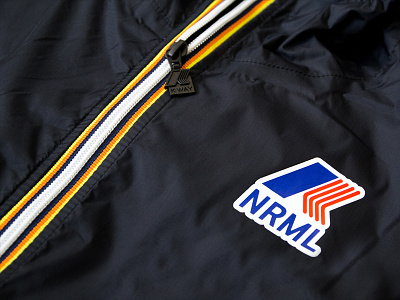 K-Way x NRML Collaboration Branding branding claude 3.0 collaboration custom jacket kway logo nrml