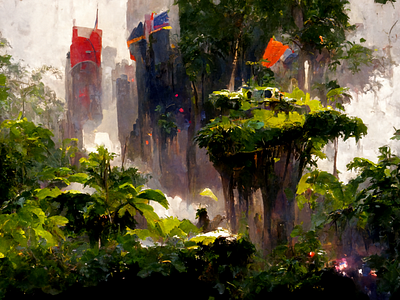 A city in the jungle