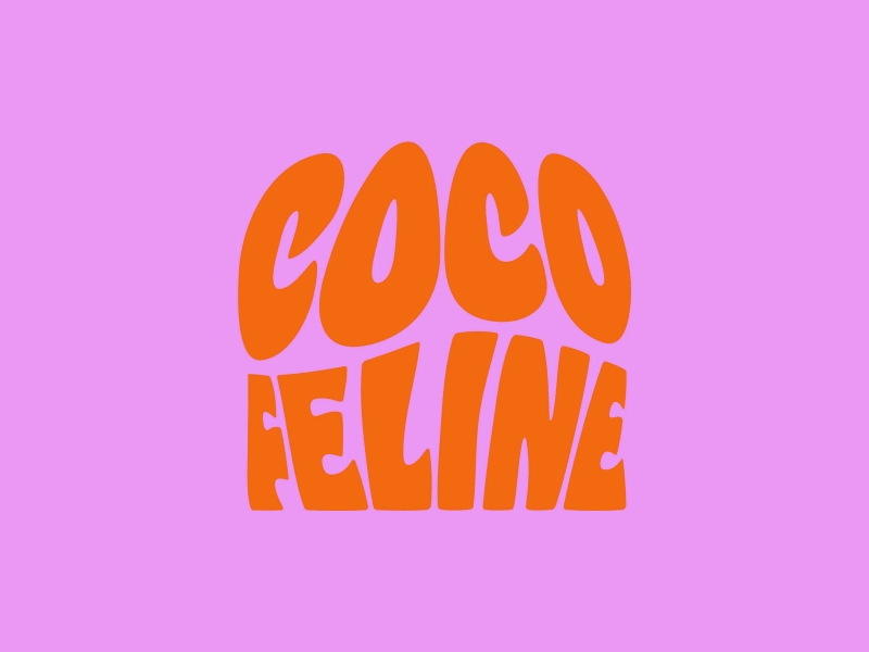 COCO FELINE branding design graphic design identity logo