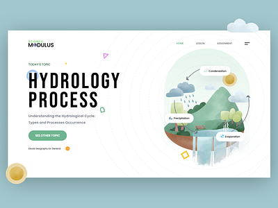 MODULUS - 'Ebook website with e- learning' branding design elementor figma illustration logo typography ui ux vector