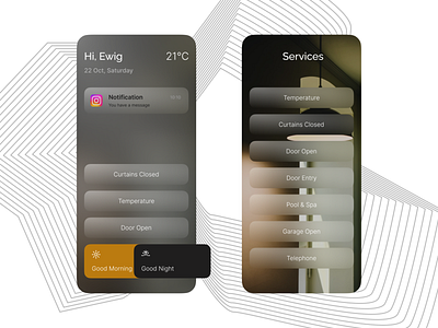 UIUX Design Application for Smart Home