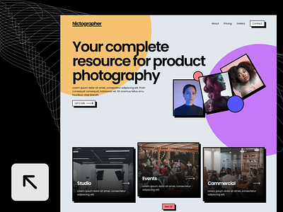 Nictographer - Photography Website Portfolio