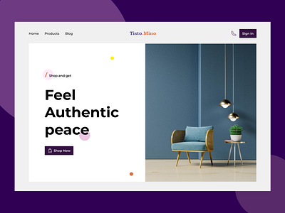 TISTO MINO - MINIMALIST INTERIOR DESIGN WEBSITE branding design elementor figma illustration logo typography ui ux vector