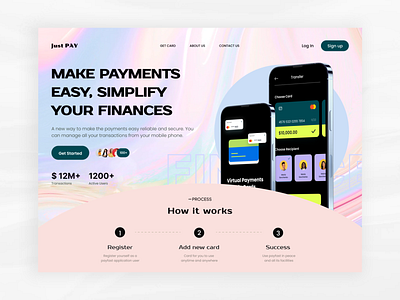 Fintech Web Design