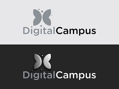 Digital Campus 02 branding butterfly dc e learning education growth logo mercury metamorphosis quicksilver transformation
